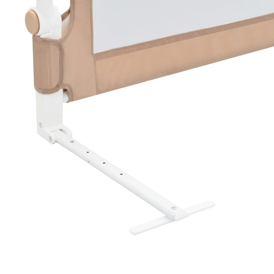 Bedhekje Peuter Polyester 102 x 42 cm Taupe