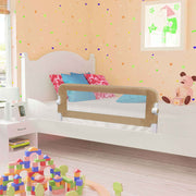 Bedhekje 102x42 cm polyester taupe