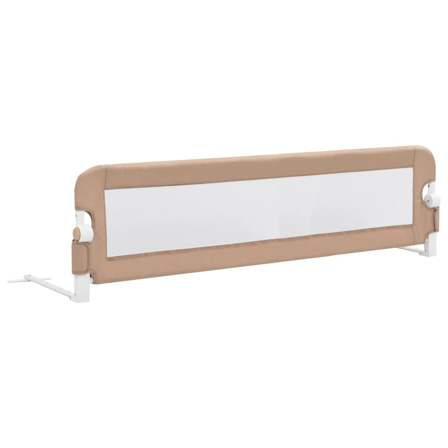 Bedhekje Peuter Polyester 150 x 42 cm Taupe