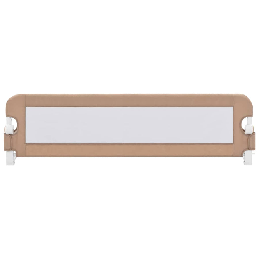 Bedhekje Peuter Polyester 150 x 42 cm Taupe