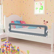 Bedhekje 150x42 cm polyester grijs