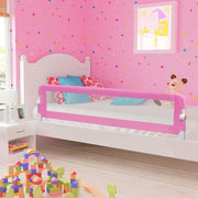 Bedhekje 180x42 cm roze polyester