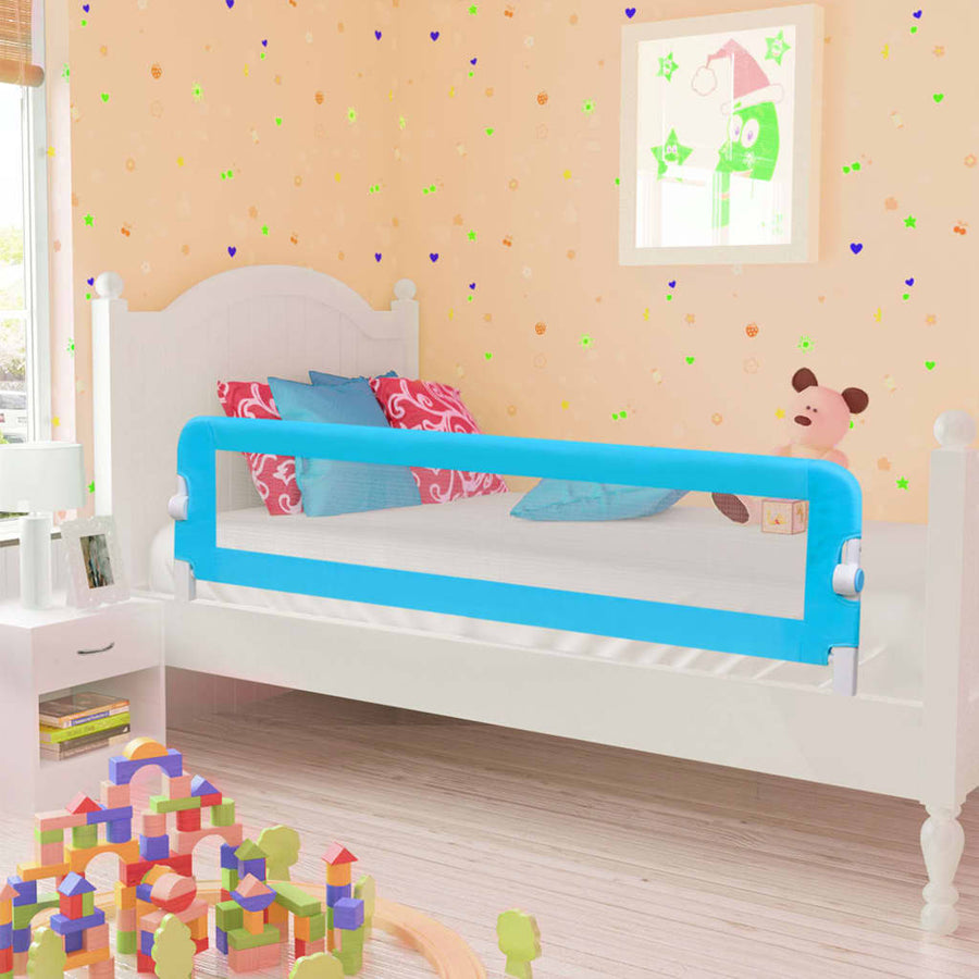 Bedhekje Peuter Polyester 120 x 42 cm Blauw