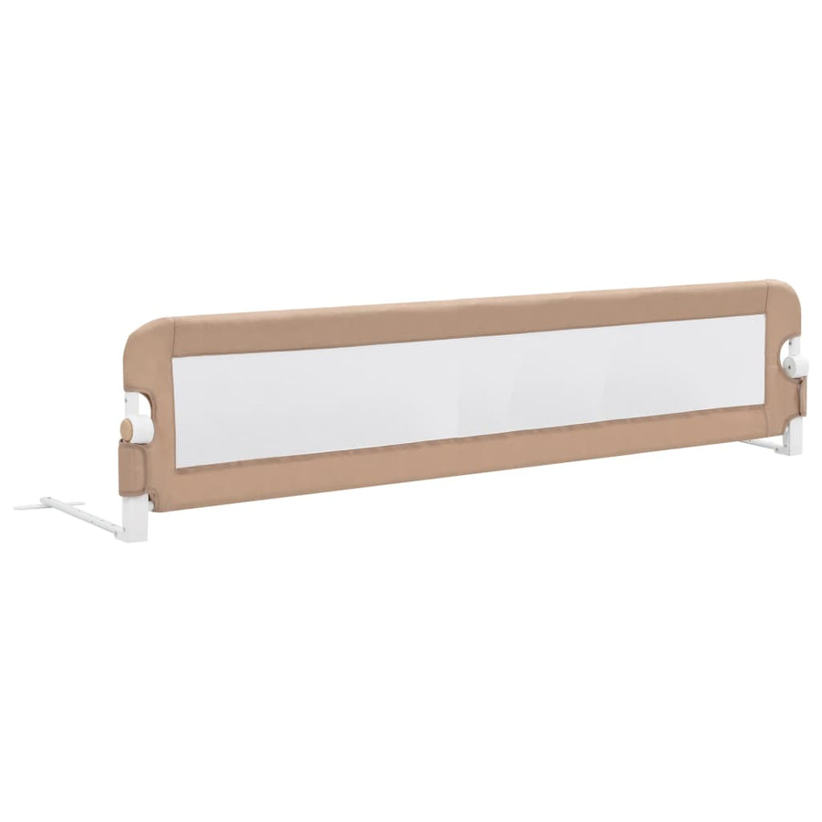 Bedhekje Peuter Polyester 180 x 42 cm Taupe