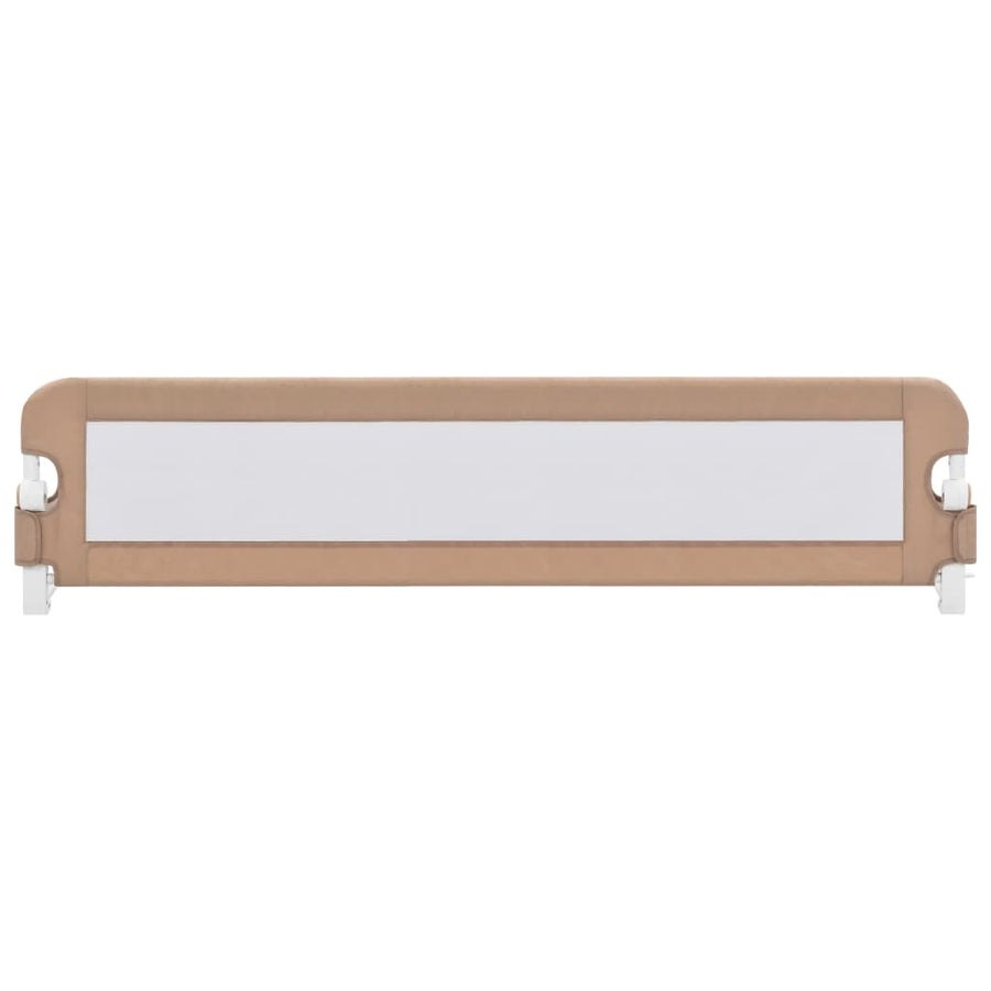 Bedhekje Peuter Polyester 180 x 42 cm Taupe