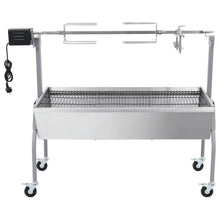 Draaispit Barbecue Met Elektrische Motor