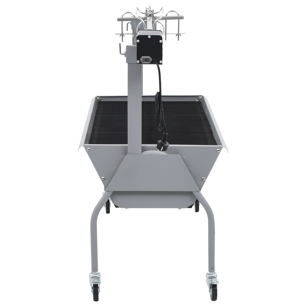 Draaispit Barbecue Met Elektrische Motor