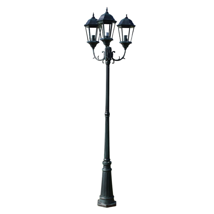 Tuinlantaarn Brighton -Arms 20 Cm Donkergroen/Zwart 3