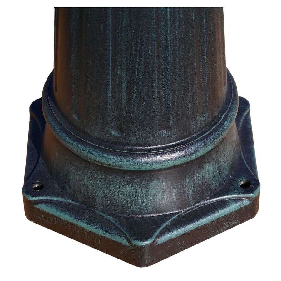 Tuinlantaarn Met Armen 30 Cm Aluminium Donkergroen/Zwart 2