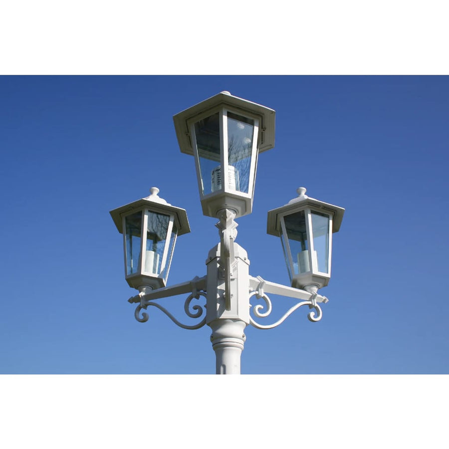 Tuinlantaarn Kingston -Arms 25 Cm Wit