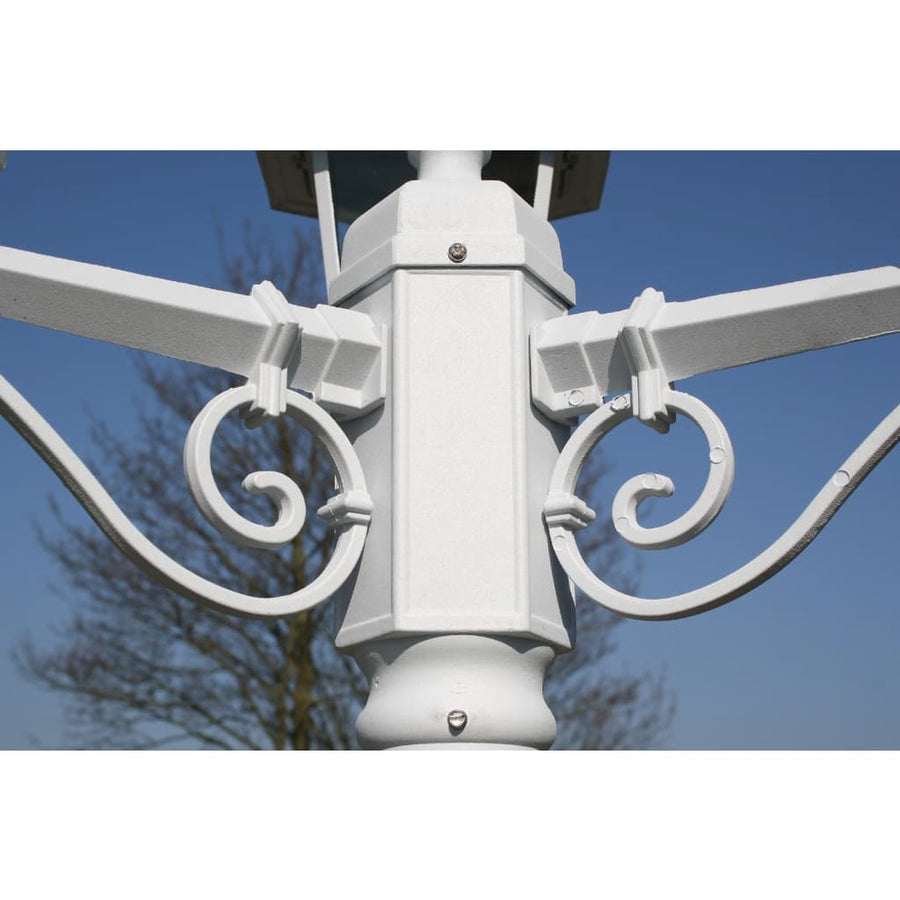 Tuinlantaarn Kingston -Arms 25 Cm Wit