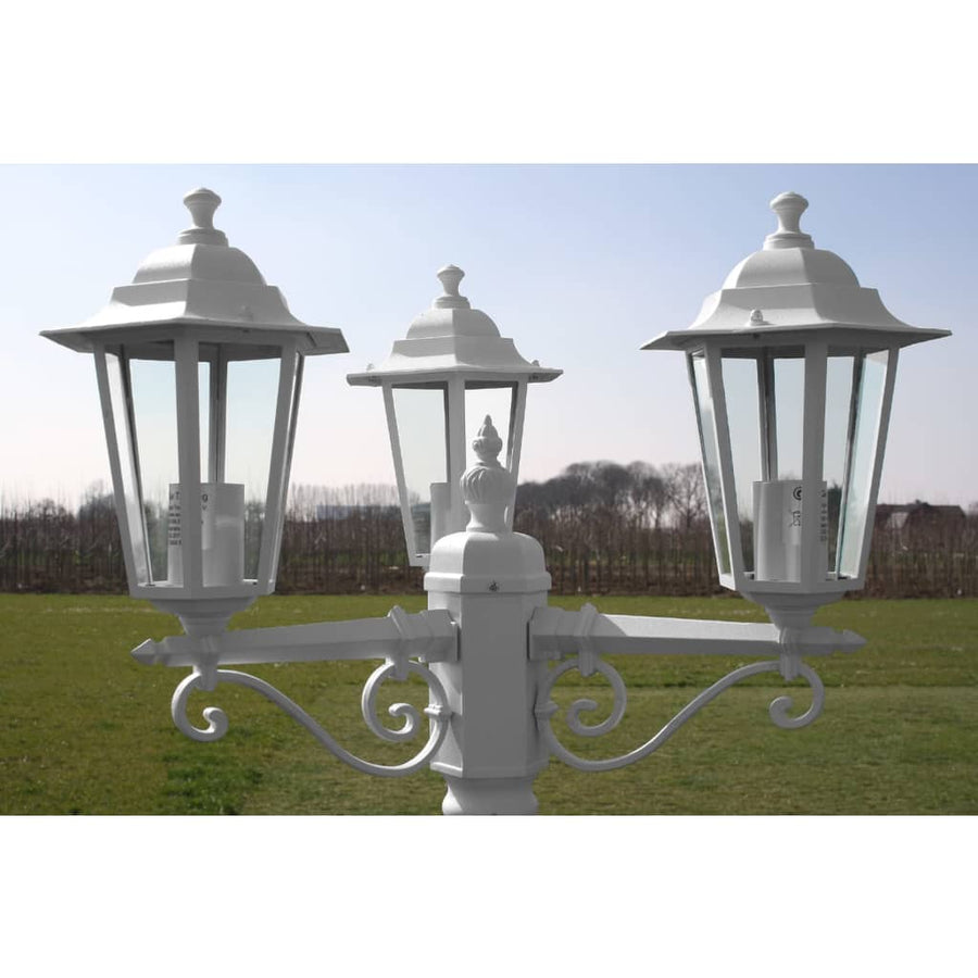 Tuinlantaarn Kingston -Arms 25 Cm Wit