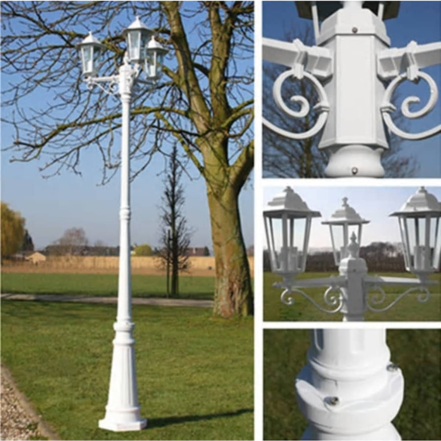 Tuinlantaarn Kingston -Arms 25 Cm Wit