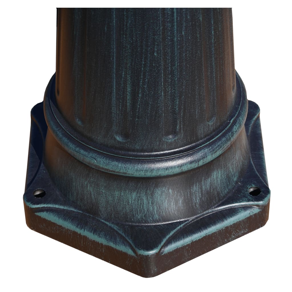 Tuinlantaarn Met Armen 25 Cm Aluminium /Zwart Donkergroen