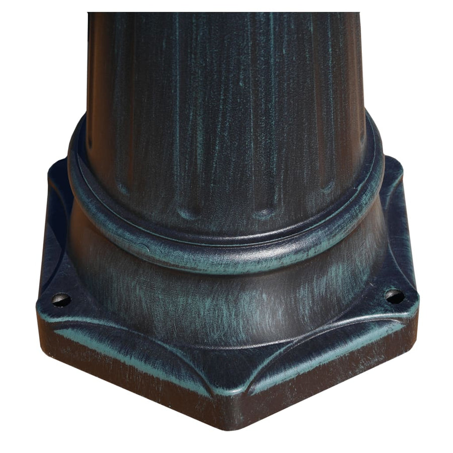 Tuinlantaarn Met Armen 25 Cm Aluminium /Zwart Donkergroen