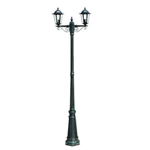 Tuinlantaarn Preston 2-Arms 215 Cm Donkergroen