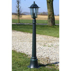 Tuinlantaarn 105 cm donkergroen aluminium