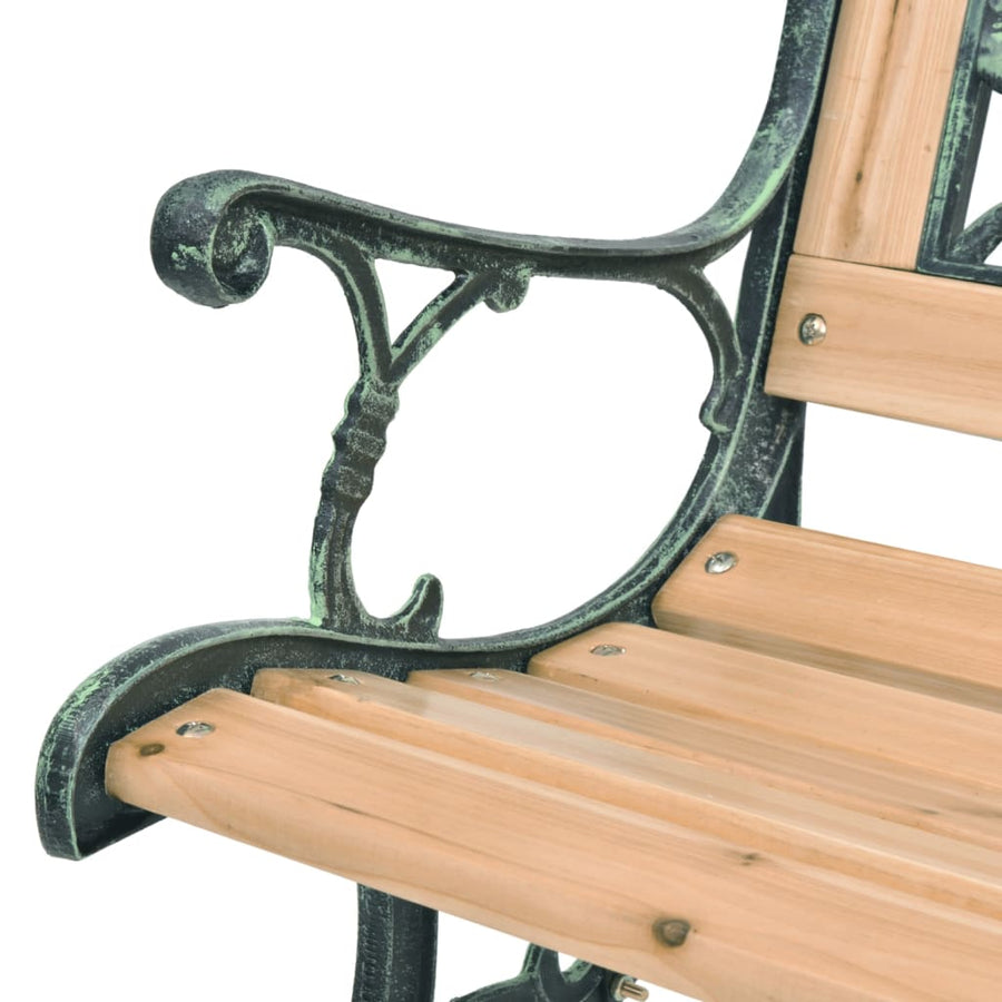 Tuinbank Hout 122 cm Rozen