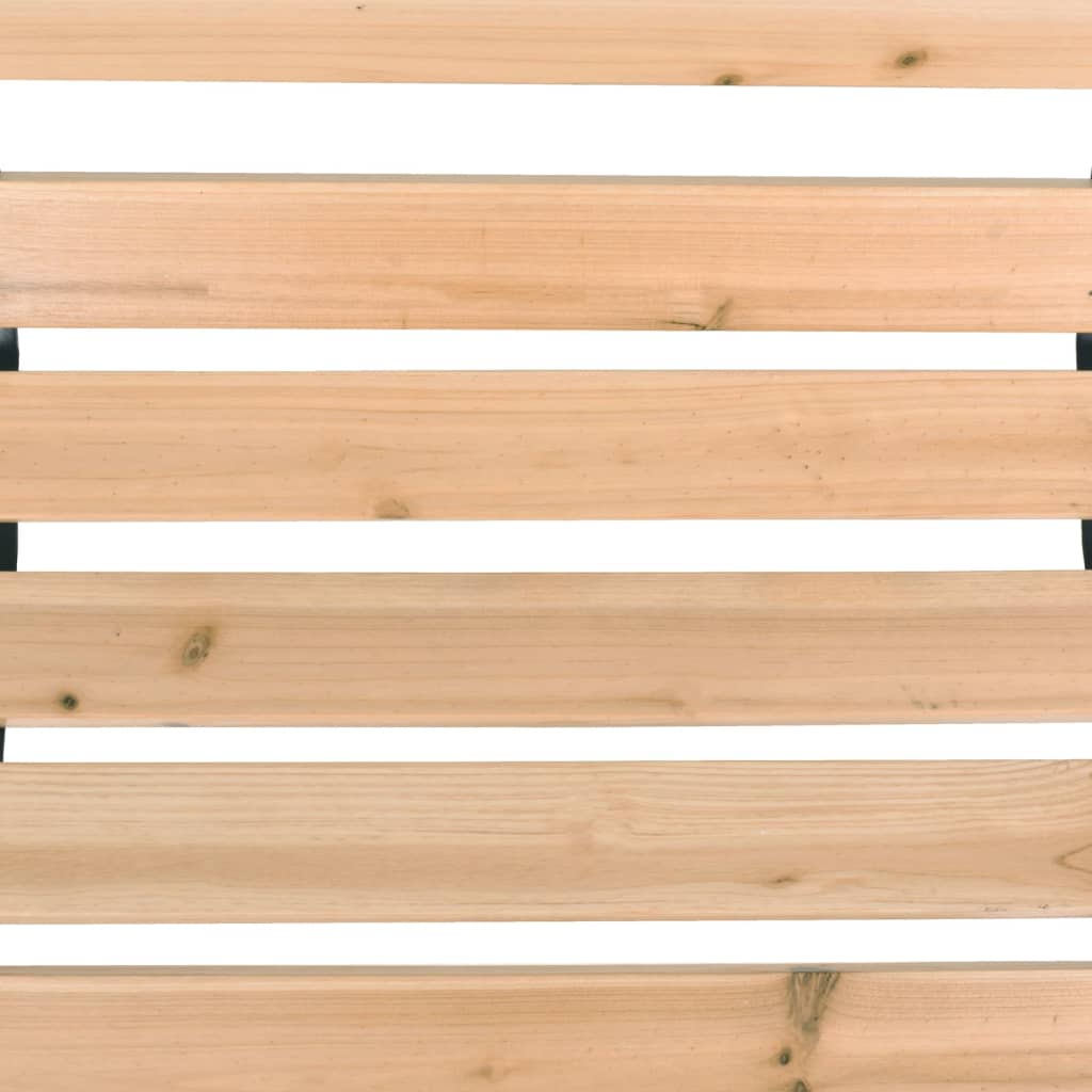 Tuinbank Hout 122 cm Rozen