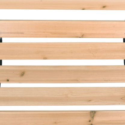 Tuinbank Hout 122 cm Rozen