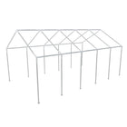 Partytent frame 10x5 m staal zilver