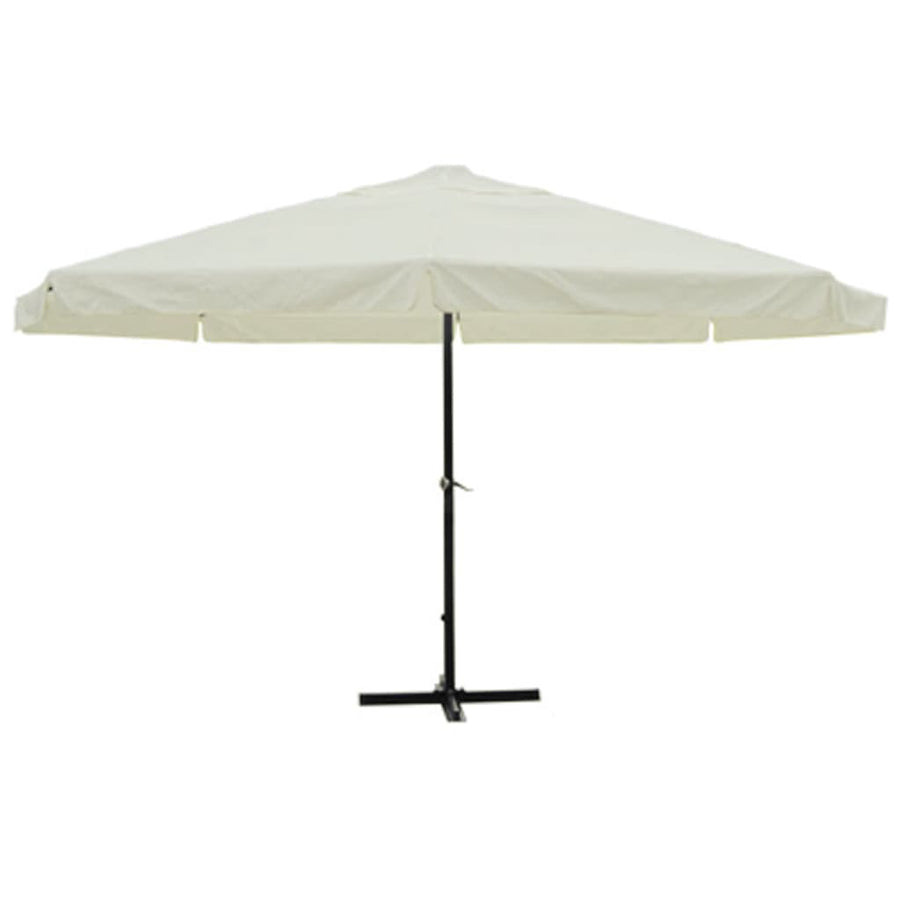 Parasol Samos Aluminium 500 cm Wit