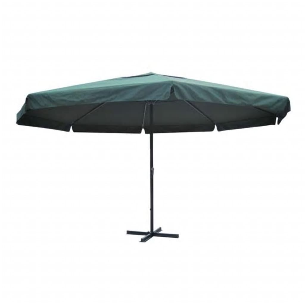 Parasol Samos Aluminium 500 cm Groen