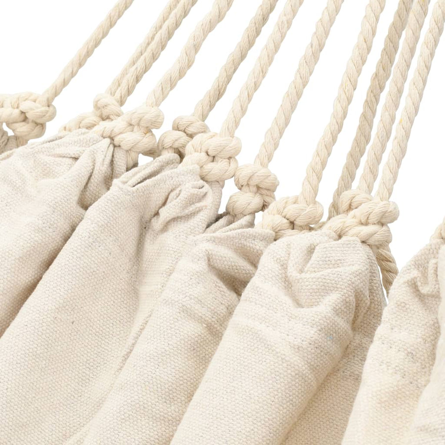 Hangmat 260X150 Cm Kleurig Crème