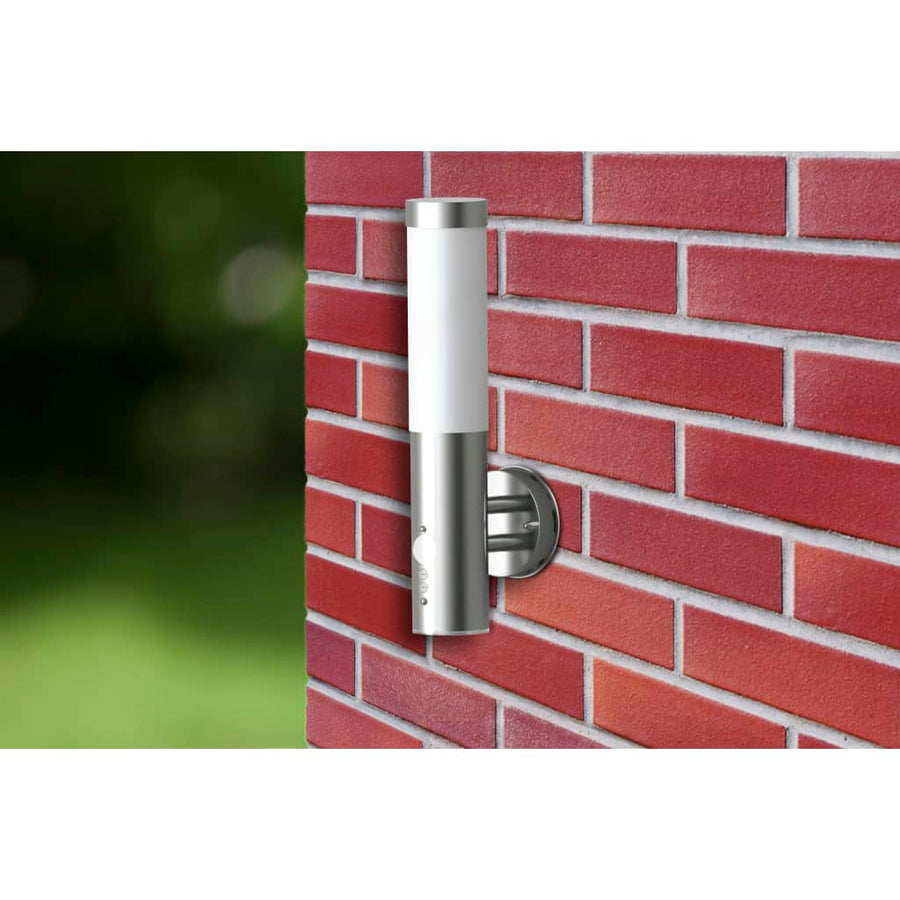 Buitenwandlamp Met Bewegingsdetector Roestvrij Staal Ja