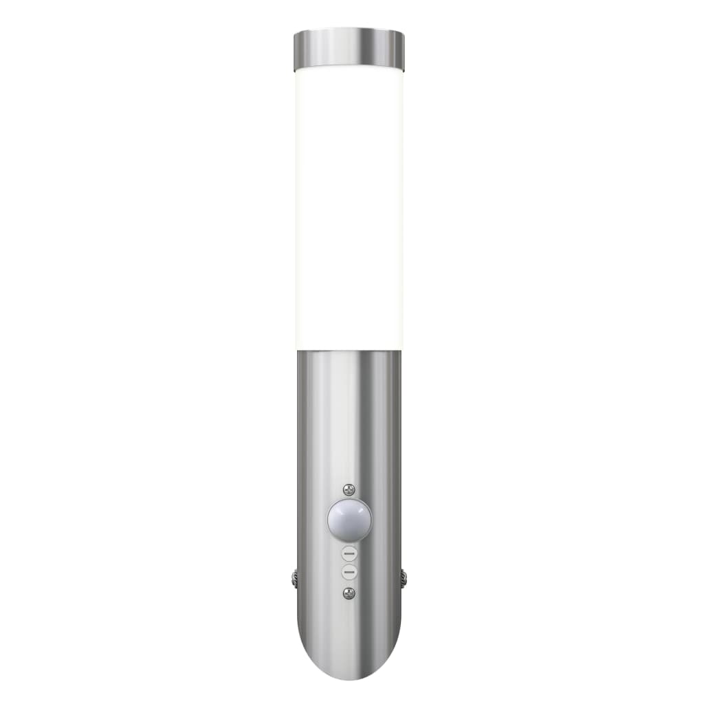 Buitenlamp Rvs Enego Met Sensor Ja
