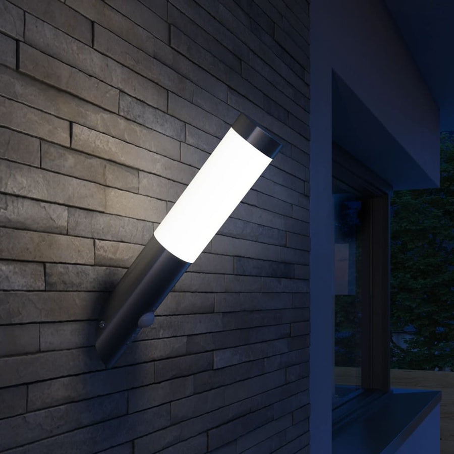 Buitenlamp Rvs Enego Met Sensor Ja