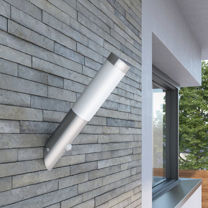 Buitenlamp Rvs Enego Met Sensor Ja