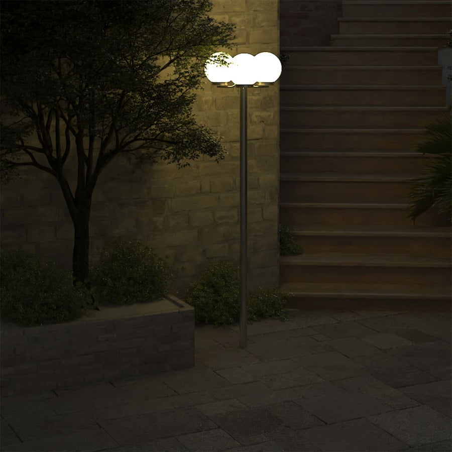 Tuinlantaarn Met 3 Peertjes 220 Cm 3 lampen