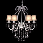 Kroonluchter 54,5 cm kristal wit