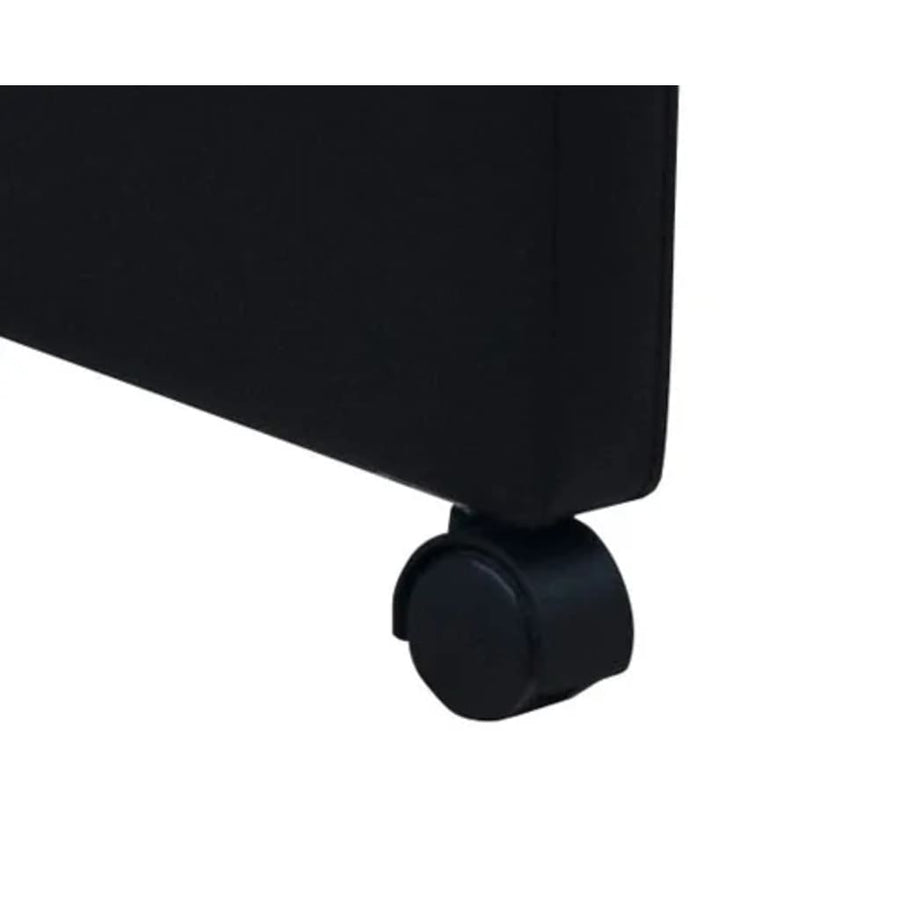 Eetkamerstoelen Kunstleer 2 Zwart