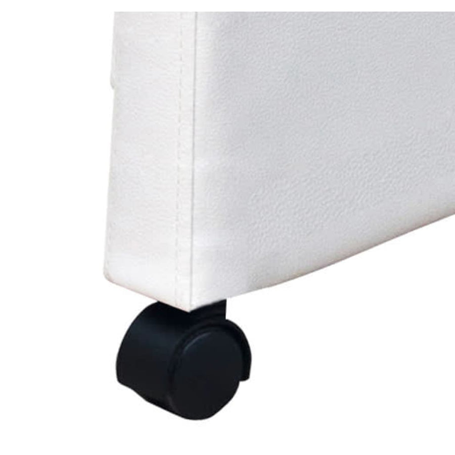 Eetkamerstoelen Kunstleer 2 Wit
