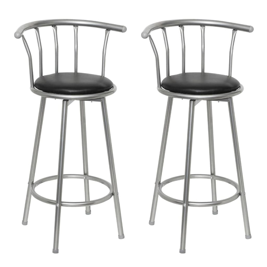 Barstoelen Kunstleer Zwart