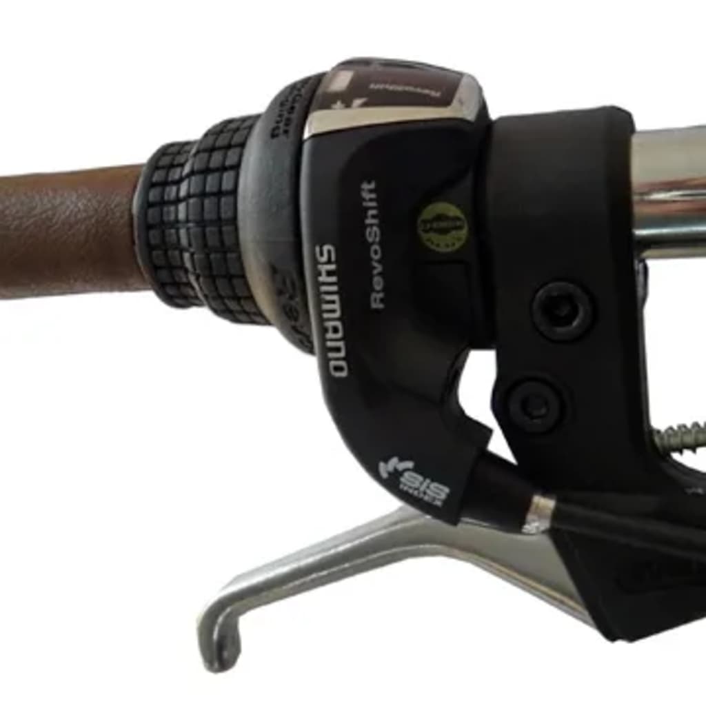 Beachcruiser, Mat Zwart Met Versnellingen