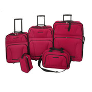 Reisbagage set 5-delig rood