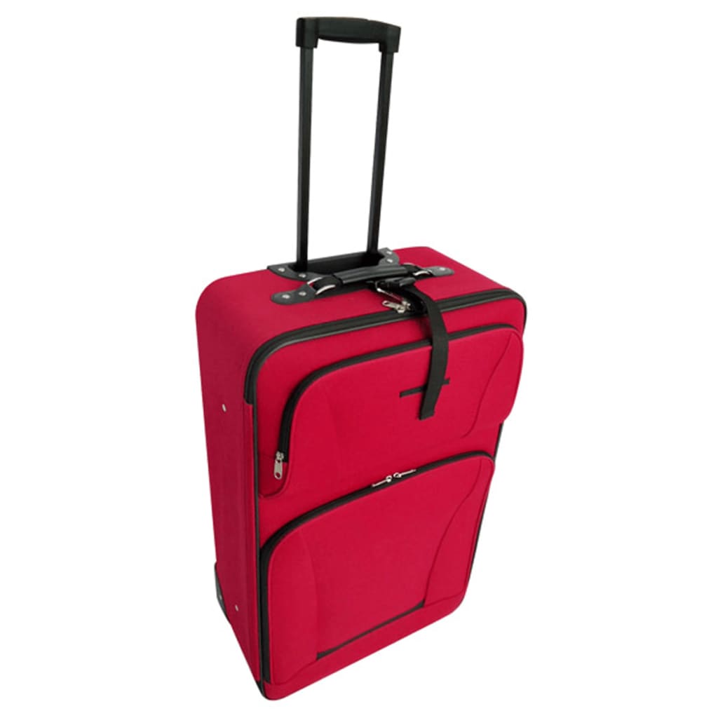 Reisbagage set rood 5-delig Rood