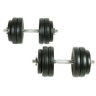 Halterset 30 kg 18-delig kunststof