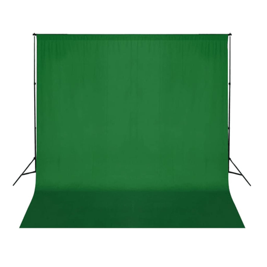 Achtergrond Chromakey Katoen 300 x 300 cm Groen