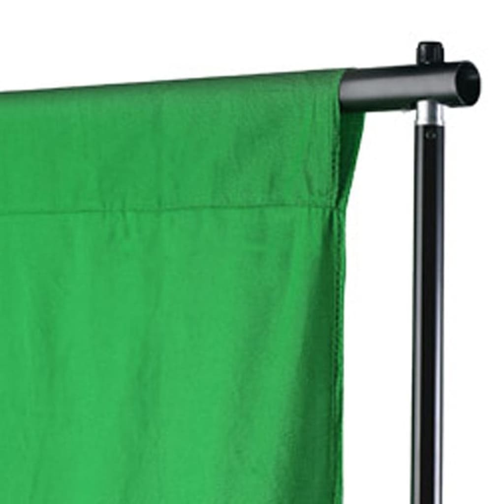 Achtergrond Chromakey Katoen 300 x 300 cm Groen