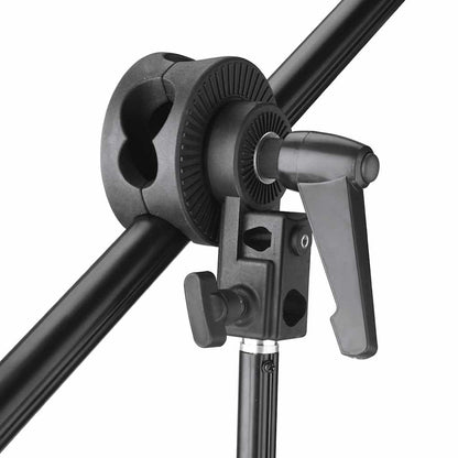 Verlichtingsset Met 3 Fotolampen Met Statief En Softbox Lichtbruin