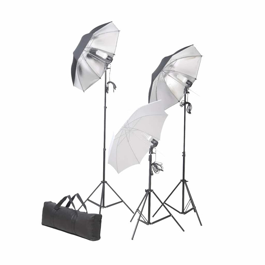 Studioverlichtingsset 24 Watt Inclusief Statieven En Paraplu's 10