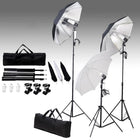 24W Studio Lighting Kit including Tripods and Umbrellas