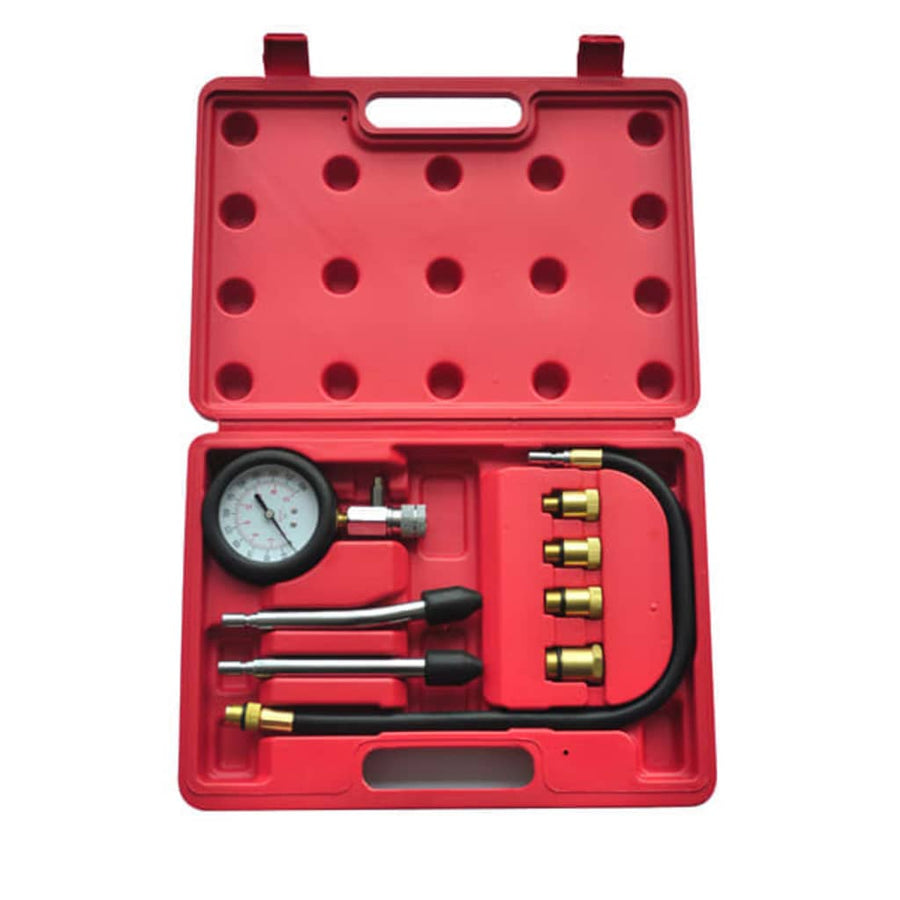 9-Delige Compressietesterset Voor Benzinemotoren