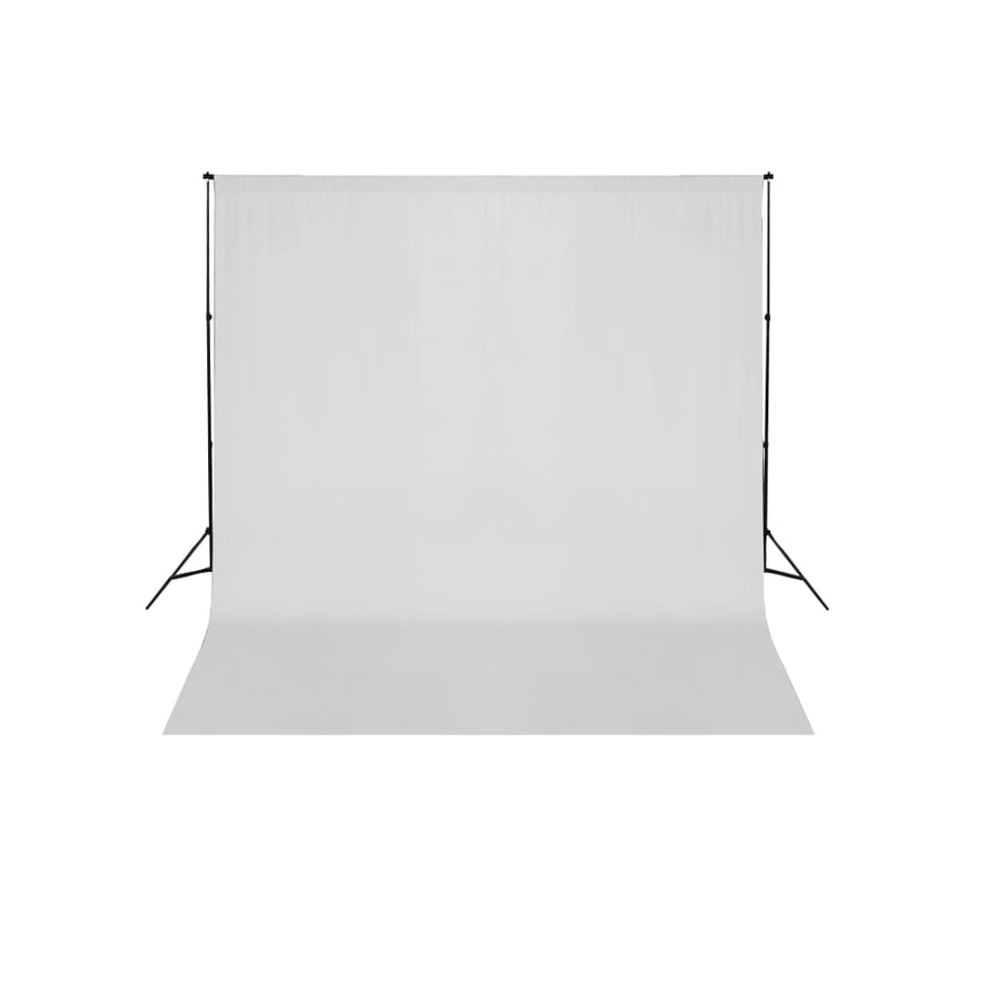 Achtergrondsysteem 600x300 cm wit Wit