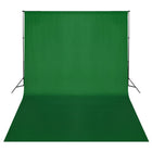 Achtergrondsysteem 500x300 cm groen aluminium