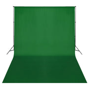 Achtergrondsysteem 500x300 cm groen aluminium